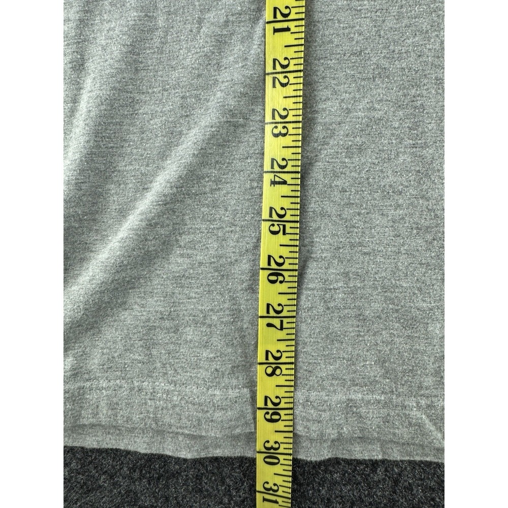 Nebraska Huskers T Shirt XL Gray Embroidered Logo NCAA College Tee - Picture 8 of 8